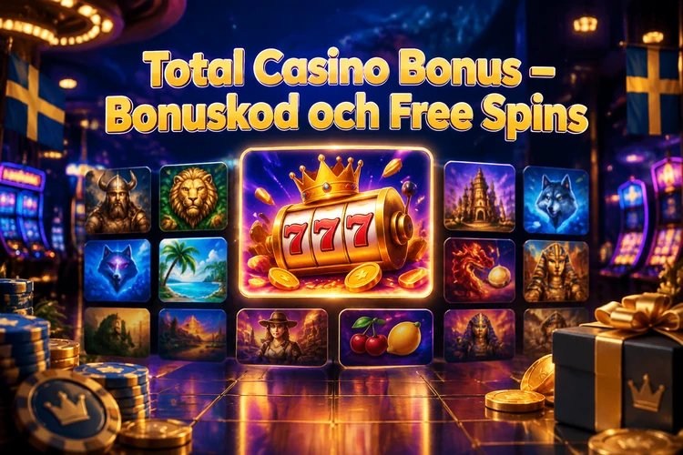 Total Casino Bonus - Bonuskod och Free Spins