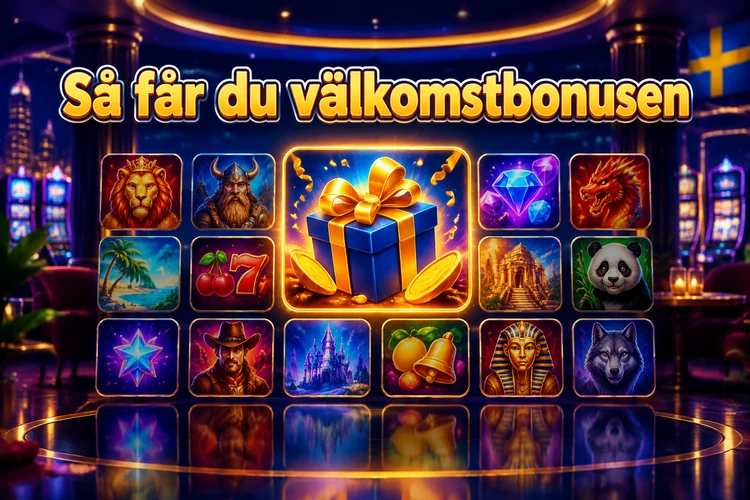 Så får du välkomstbonusen