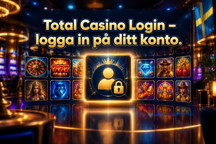 Total Casino Login - logga in på ditt konto