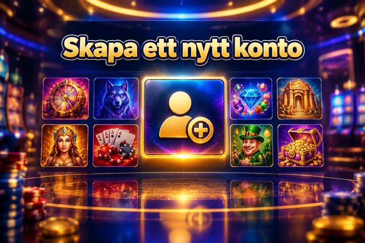 Skapa ett nytt konto