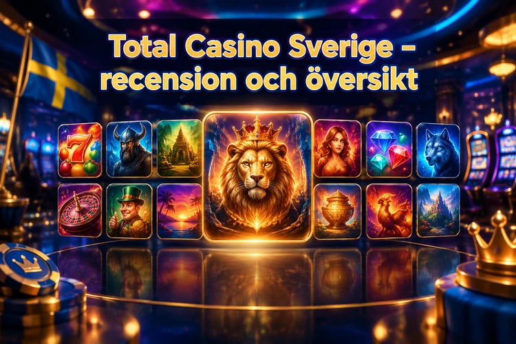 Total Casino Sverige - recension och översikt